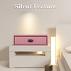 UNISOAR Biometric Fingerprint safe, Slide-Away Safe for Pistols, Leather Wrapped Jewelry Storage Safe, Drawer Safe for Home and Vehicle - 2 of 4