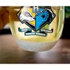 Silver Buffalo Harry Potter Animal Crests Teardrop Stemless Wine Glass | Holds 20 Ounces - 4 of 4