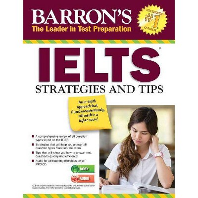  Ielts Strategies and Tips with MP3 CD - (Barron's Test Prep) 2nd Edition by  Lin Lougheed (Paperback) 