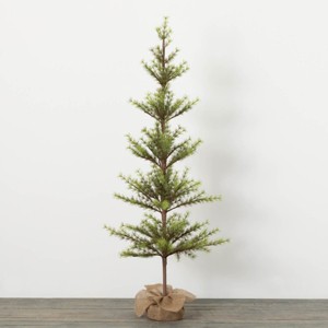 5' Sullivans Chartreuse Pine Tree, Green - 1 of 3