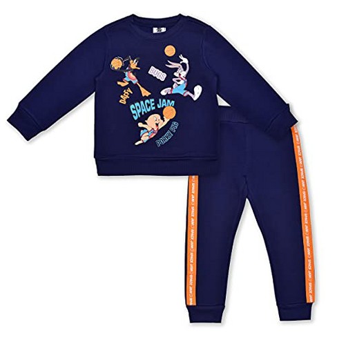 LOONEY TUNES Boys Hoodie and Jogger Pants 2-Piece Outfit Set- Boys