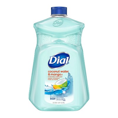 Dial Liquid Hand Soap Refill - Coconut Water & Mango - 52 fl oz