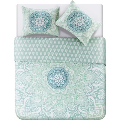 blue and white comforter target