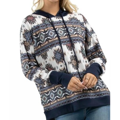 Women's Tania Aztec Hoodie - Avery Apparel
