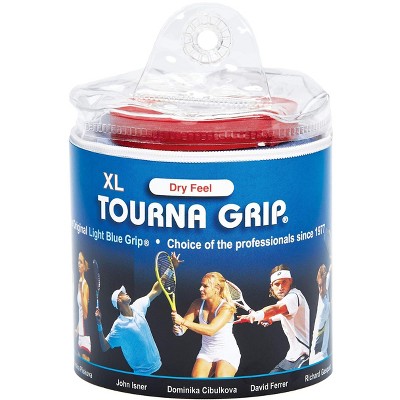 Grip De Raquette TOURNA Grip XXL - Absorption Transpiration 350% - Toucher Sec - Utilisé Par Les Pros - 13