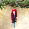 Italian Ornaments 7.0 Inch Kim In Red Flannel Plaid Ornament Italian Fashion Tree Ornaments - 2 of 3