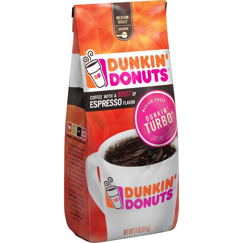 UPC 881334001365 product image for Dunkin' Donuts Turbo Medium Roast Coffee - 11oz | upcitemdb.com