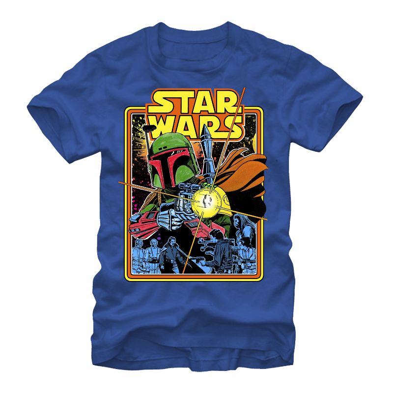 Men's Star Wars Boba Fett Fires T-Shirt, 1 of 5