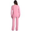 Just Love Women’s Cotton Pajama Set – Long Sleeve Top & Sleep Pants with Pockets – Soft Jersey Knit - 3 of 3