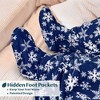 PAVILIA Wearable Blanket with Sleeves and Foot Pockets, Fleece Warm Snuggle Pocket Sleeved Throw for Women Men Adults - 2 of 4