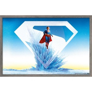 Trends International DC Comics Superman (2025) - Fortress Of Solitude Framed Wall Poster Prints - 1 of 4