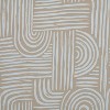 RT Designer Collection Ashton Prnt 2 Pack Blackout Grommet Luxurious Modern Design Curtain Panel 36" x 84" Taupe - 3 of 4