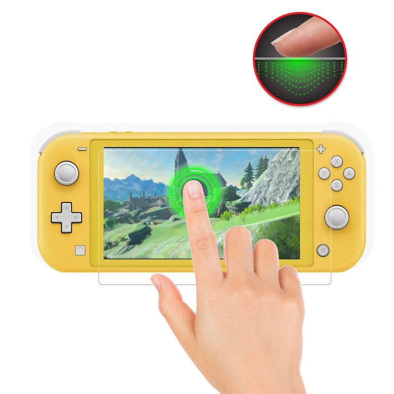 Insten PET Screen Protector Film Full Coverage Protection [Ultra Clear/Anti-Bubble/Anti-fingerprint] Compatible with Nintendo Switch Lite 2019 Console, 2 of 9