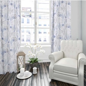 Galapagos Lined Curtain Panel with Rod Pocket - Levtex Home - 1 of 4