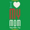 Men's Design By Humans Mother's Day I Love My Mom By tmsarts T-Shirt - 2 of 2