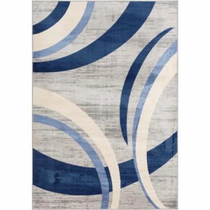 Hauteloom Rectangle Area Rug   Navy - 1 of 4