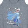 Women's - Frozen 2 - Elsa Winter Wonders Christmas Graphic Racerback Tank - 2 of 4