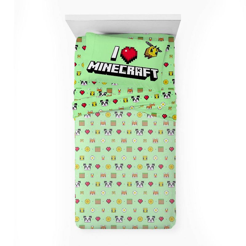 Twin Minecraft Kids&#39; Bed in a Bag, 3 of 10