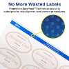 Avery Oval True Print Easy Peel Labels 2 x 3 1/3 Glossy White 80/Pack 22820 - 3 of 4