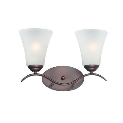 Maxim Lighting Vital 2 - Light Vanity in  Oil Rubbed Bronze