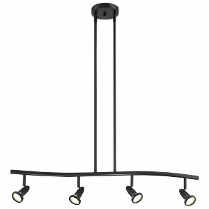 Access Lighting Cobra 4 - Light Pendant in  Black - 1 of 4