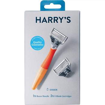 Harry's Value Pack Non-Disposable Razor Handle - Orange - 6ct