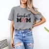 Simply Sage Market Women's Baseball Mom With Ball Short Sleeve Garment Dyed Tee - 2 of 4