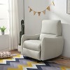 Wall Hugger Recliner Power Recliner Chair Nursery Glider Single Sofa Accent Chair Leisure Lounge Chair - ModernLuxe - 2 of 4