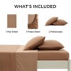 Cooling Sheets - Lyocell Cotton Sheet Set, GentleSoft™, Silky & Breathable Eucalyptus Bed Sheets with Deep Pocket - 3 of 4