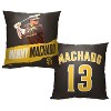 18"x18" MLB San Diego Padres 23 Manny Machado Player Printed Throw Decorative Pillow - 3 of 4