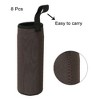 Unique Bargains Neoprene Non-Slip Insulator Carrier with Strap 17oz Water Bottle Sleeves 8 Pcs - 3 of 4