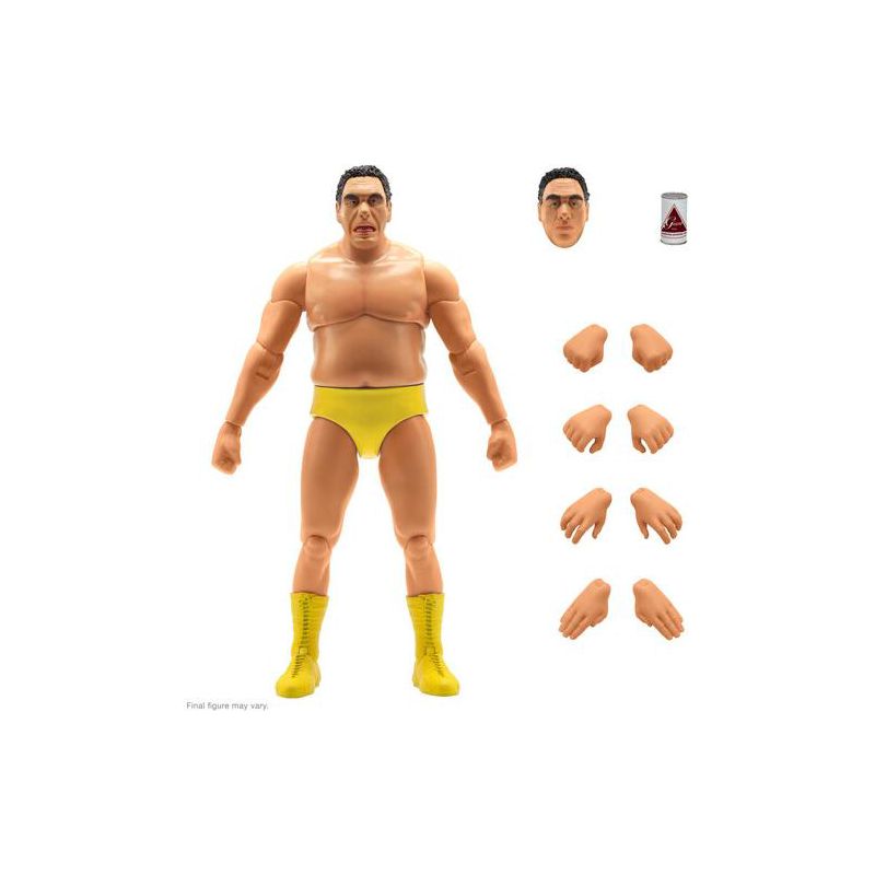 Super7 - Andre the Giant ULTIMATES! Figure - Andre (Yellow Trunks), 1 of 5