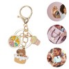 Unique Bargains Cartoon Animal Handbag Charms Keychains 1 Pc - 3 of 4