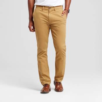 Men's Big & Tall Relaxed Fit Straight Cargo Pants - Goodfellow & Co™ Tan  46x32 : Target