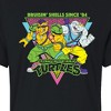 Women's - Teenage Mutant Ninja Turtles - 80S Bebop Rocksteady Cropped Graphic T-Shirt - 2 of 4