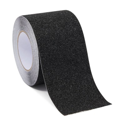 Stockroom Plus Self Adhesive Anti Slip Traction Tape for Stairs, Walkways, Ladders Black (4 In x 39 Ft)