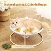 Pet mint fish toy Cat Toys Fish 3 Pcs Crinkle Sound Catnip Toys Soft Linen, Interactive Kitten Exercise Kicker Toys for Indoor - 2 of 4