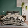 3Pcs Comforter Set, Boho Modern Bedding Set, Cotton Bed Comforter - 3 of 4