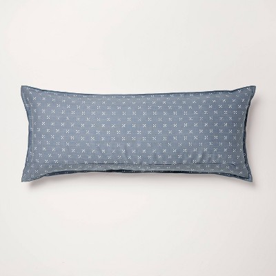 Block Pattern Oblong Throw Pillow
