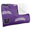University Of Central Arkansas Logo Pattern Silky 50x60 Blanket, 1 Sided 50x60 - 3 of 4