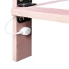 NicBex Floating Bed Frame,Queen Upholstered Bed Frame with Sensor Light and Headboard,Velvet Platform Bed,No Box Spring Needed,Easy Assembly - 4 of 4