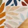 Gertmenian 5'2"x7' Fosel Folia Woven Indoor/Outdoor Accent Rug: UV Stabilized, Mold Resistant - 3 of 4