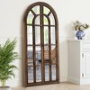 PexFix Classic Arched Solid Wood Wall Mirror - 3 of 4