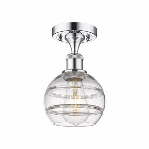 Rochester - 1 Light Semi-Flush Mount In Industrial Style-9.13 Inches Tall and 5.88 Inches Wide - 1 of 1