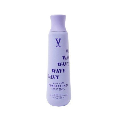 V&co. Beauty Wavy Hair + Peptide Conditioner - 12oz : Target