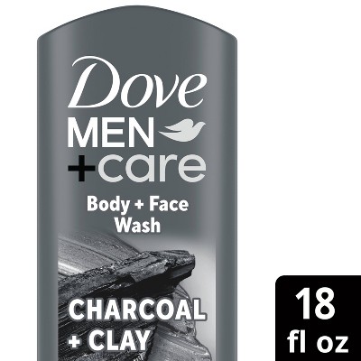 Dove Men+Care Elements Charcoal + Clay Micro Moisture Purify + Refresh Body Wash - 18 fl oz_0