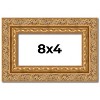 PosterPalooza | Panoramic Contemporary Gold Picture Frame - UV Acrylic, Foam Board Backing, Hanging Hardware - 2 of 4