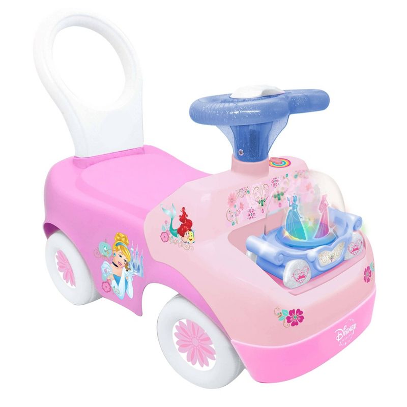 Kiddieland Disney Spark n Glow Princess Carriage Ride-On - Pink, 3 of 11