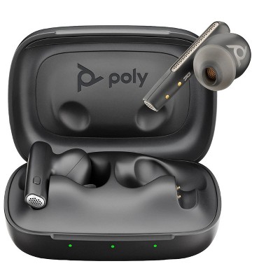 Poly Voyager Free 60 UC Black Earbuds + BT700 USB-C Adapter + Basic Charge Case
