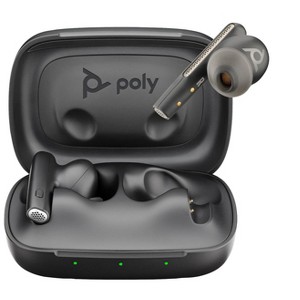 Poly Voyager Free 60 UC Black Earbuds + BT700 USB-C Adapter + Basic Charge Case - 1 of 4